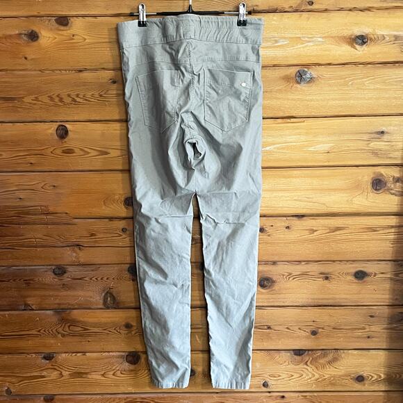 Bevy Flog Flog Herringbone Gray Drawstring Pants Size 27 - Picture 2 of 8